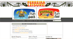 Desktop Screenshot of ferreiraleisure.co.za